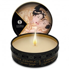 SHUNGA MINI CARESS BY CANDELIGHT BOUGIE MASSAGE VANILLE 30ML