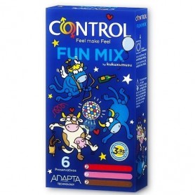 CONTROL FEEL FUN MIX KUKUXUMUSU 6 PCS