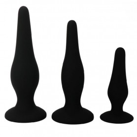 PRETTY BOTTOM - KIT INITIATION ANAL PLUGS SILICONE