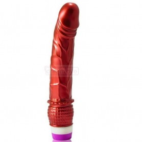 VIBRANT ROUGE REALISTE 23 CM