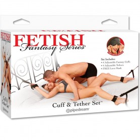 FETISH FANTASY ENSEMBLE DE MENOTTES et SANGLES