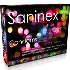 SANINEX MULTISEX PRESERVATIVOS 144 UDS
