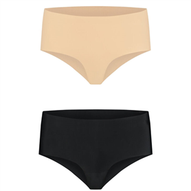BYE BRA INVISIBLE HIGH BRIEF PACK 2 L