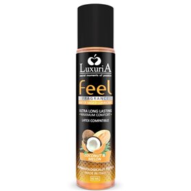 LUXURIA FEEL LUBRIFIANT À BASE D'EAU DE COCO ET MELON 60 ML
