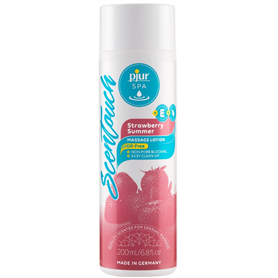 PJUR SPA SCENTOUCH LAIT DE MASSAGE D''ÉTÉ FRAISE 200 ML