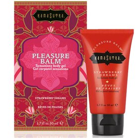 KAMASUTRA BALSAMO PLACER ESTIMULANTE SABOR SUEÑOS DE FRESA 50ML
