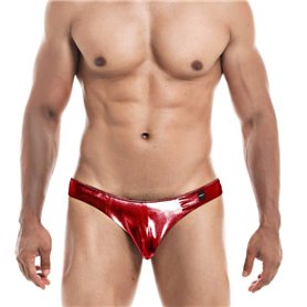 CUT4MEN - CULOTTE TAILLE BASSE ROUGE M