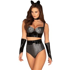 OBSESSIVE - SILVERIA SET L/XL