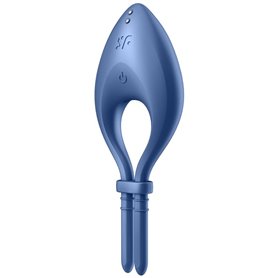 VIBRATEUR ANNEAU BULLSEYE SATISFYER - BLEU