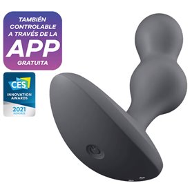 PLUG VIBRANT SATISFYER DEEP DIVER - GRIS