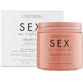 BIJOUX COMPLÉMENT ALIMENTAIRE ORGASM GLOW 60 PILULES